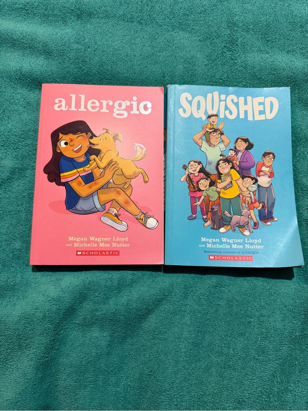 Scholastic Megan Wagner Lloyd and Michelle Mee Nutter set of two books